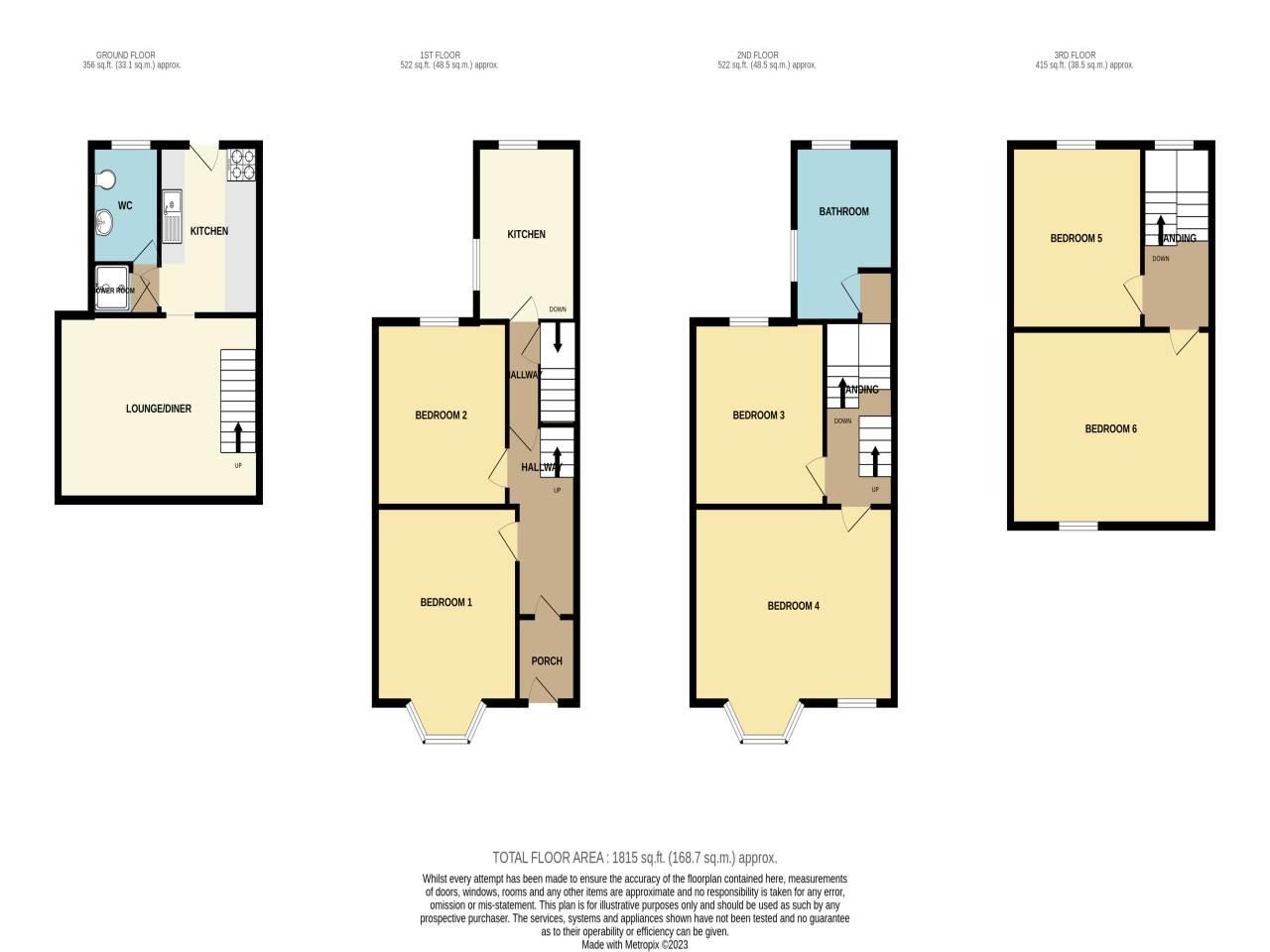 Floor plan of property