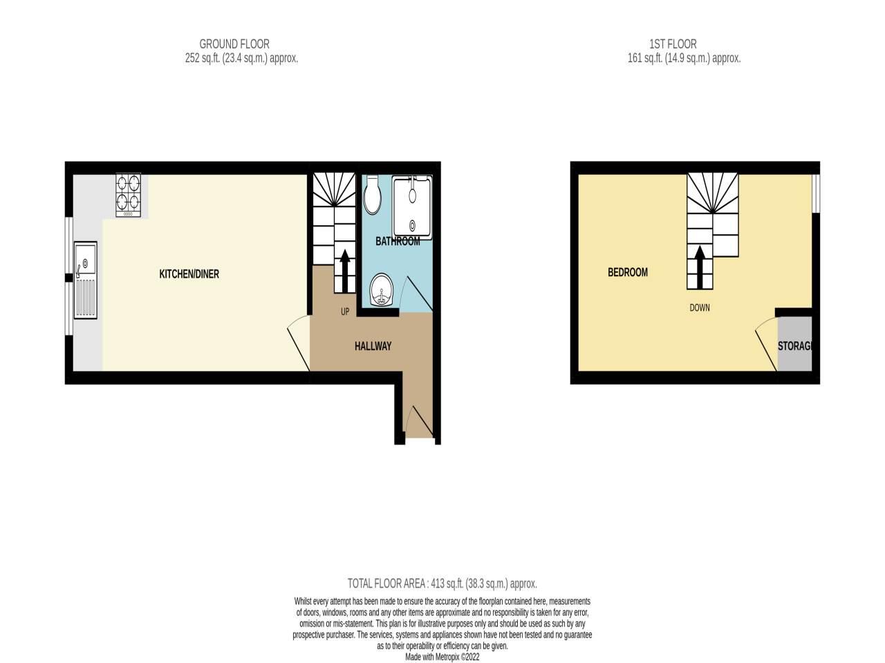 Floor plan of property