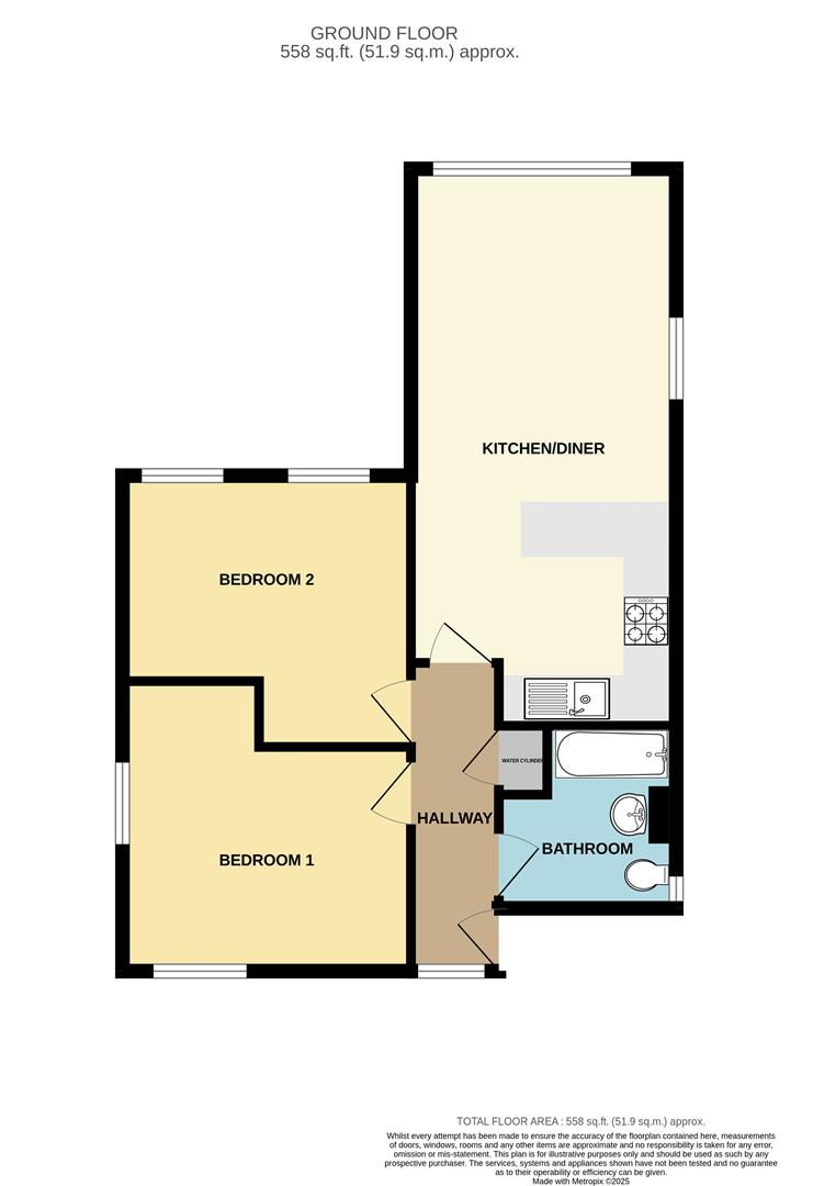 Floor plan of property