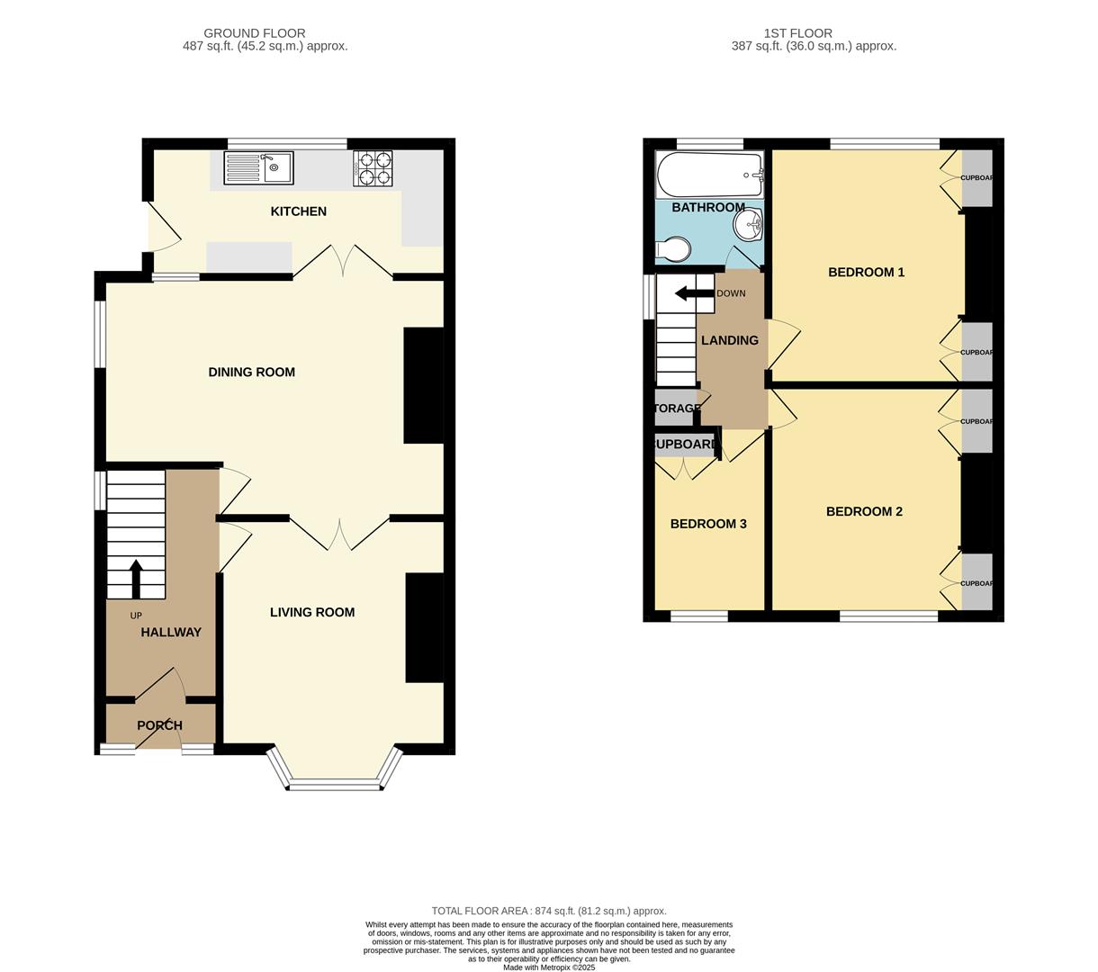 Floor plan of property