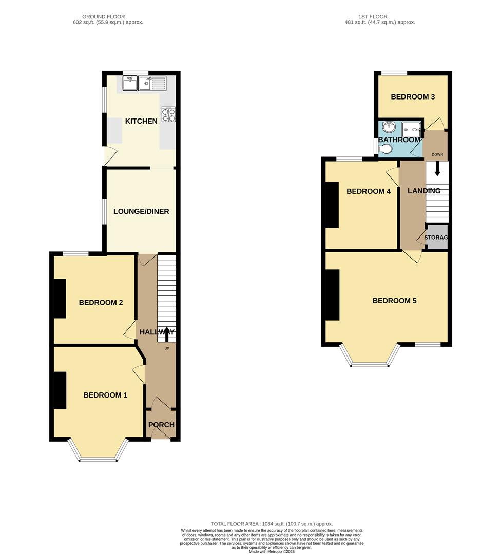 Floor plan of property