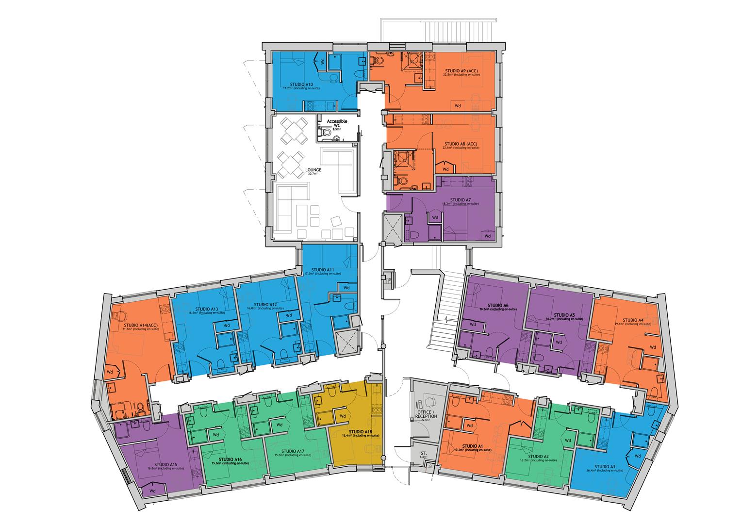 Floor plan of property