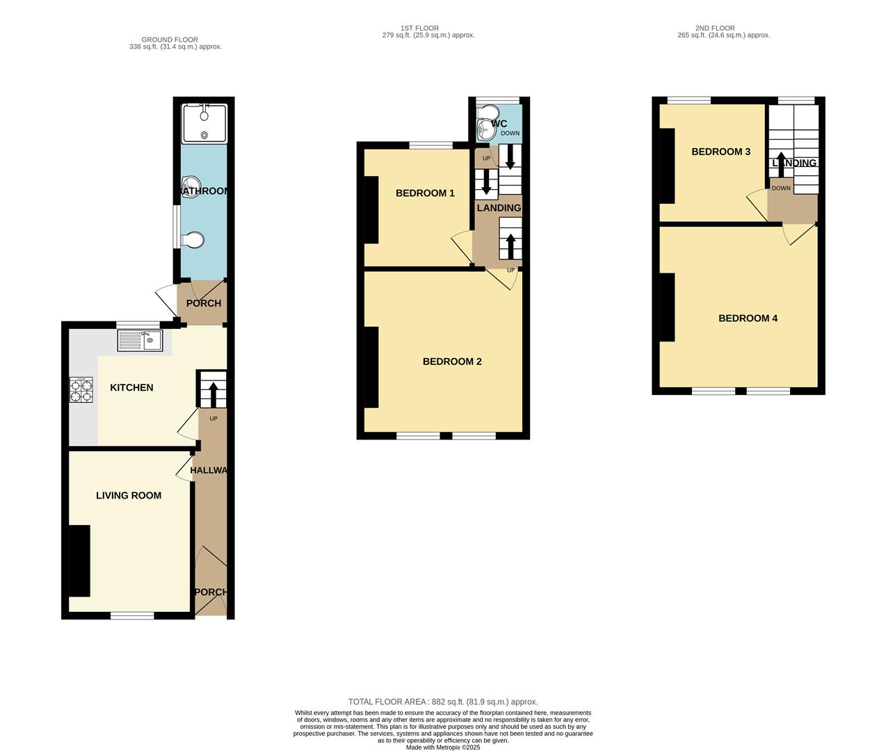 Floor plan of property