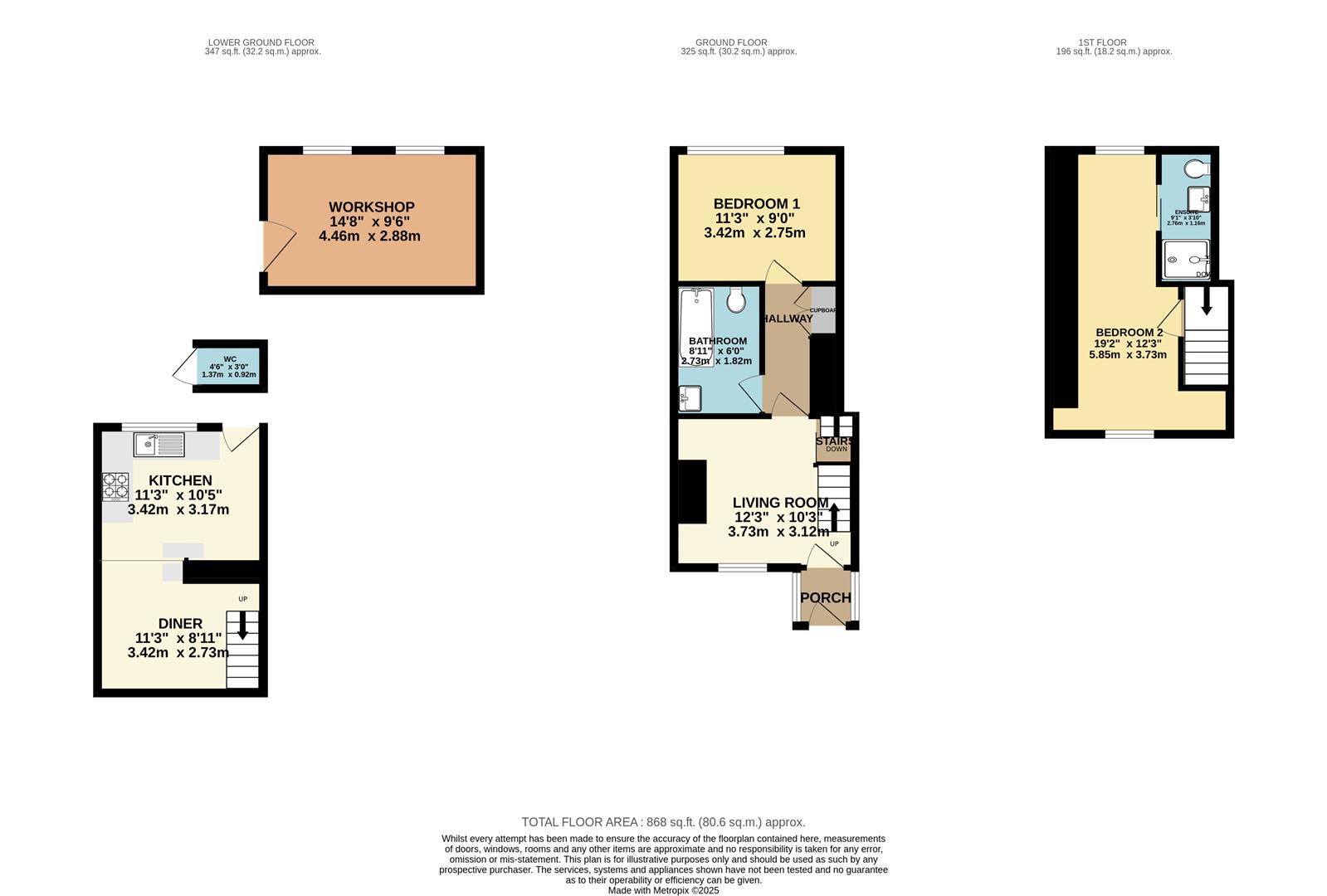Floor plan of property