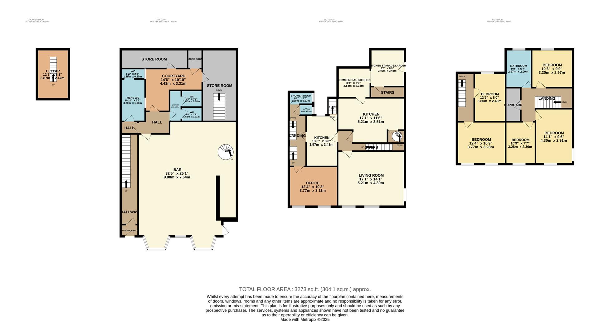 Floor plan of property