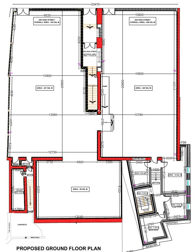Floor plan of property