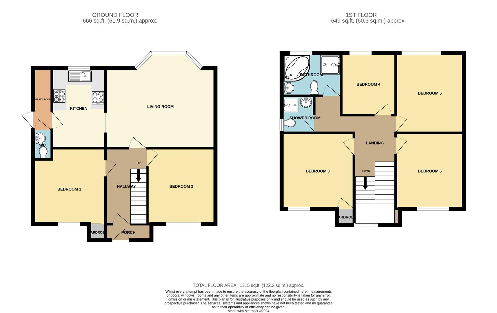 Floor plan of property