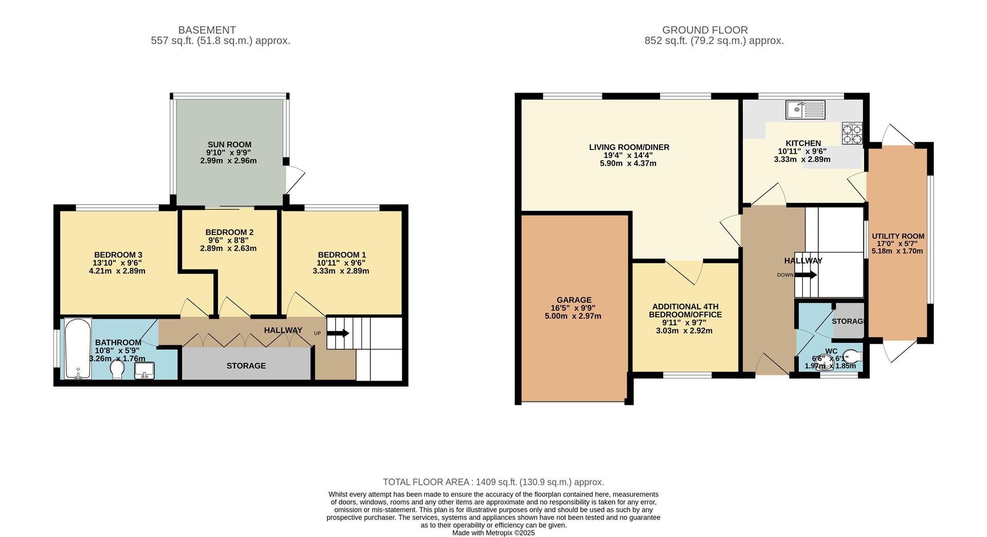 Floor plan of property