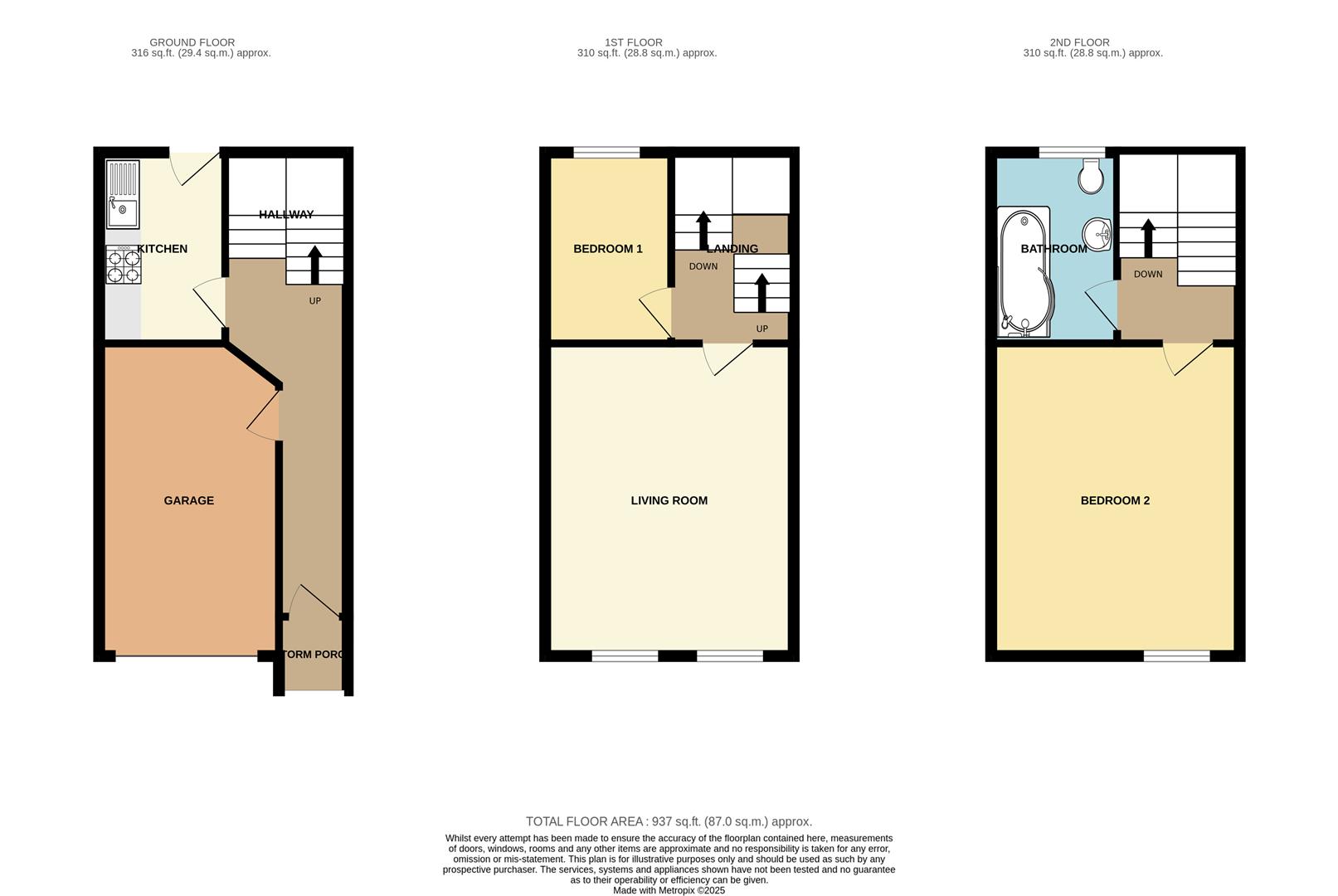 Floor plan of property