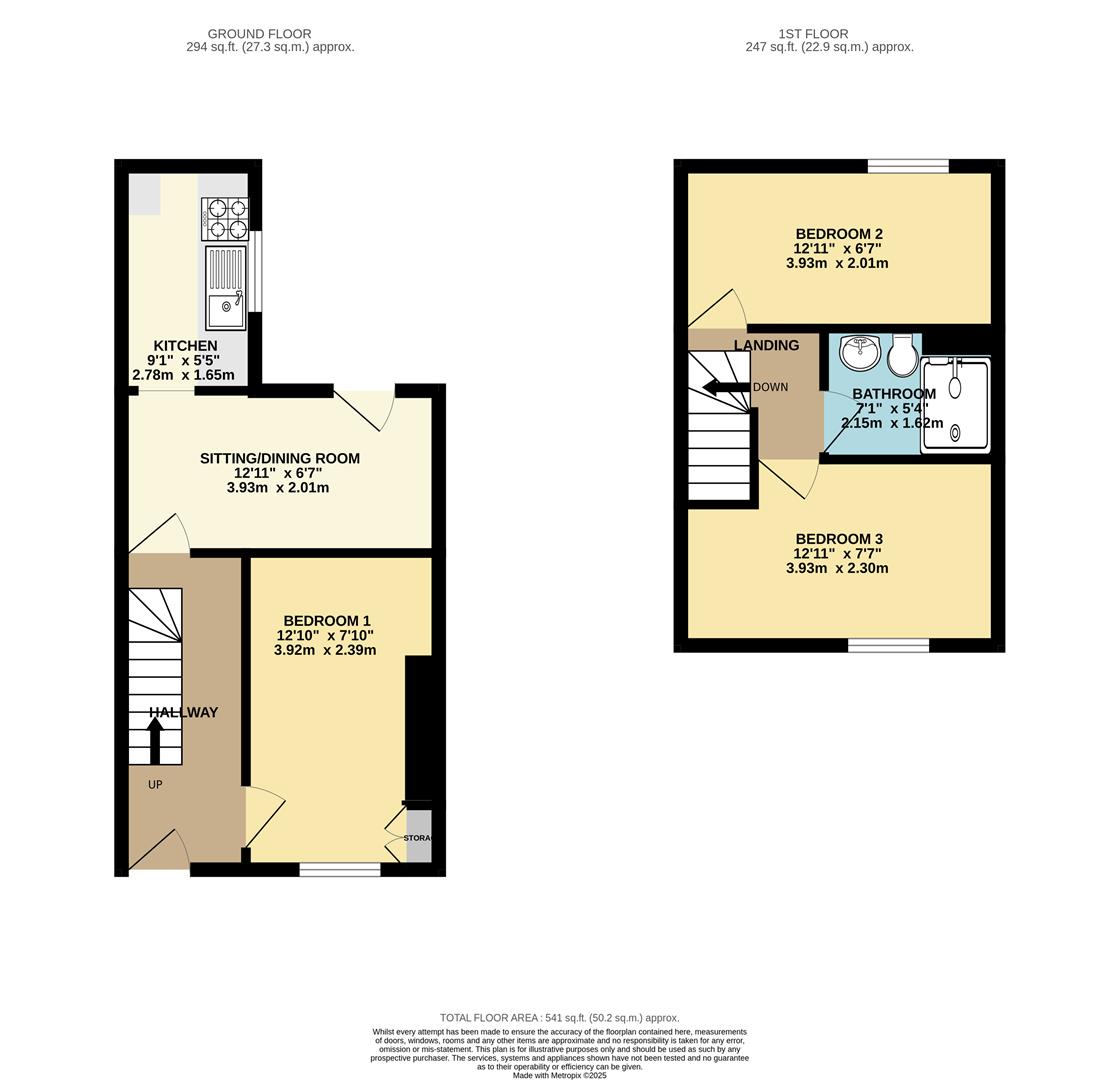 Floor plan of property