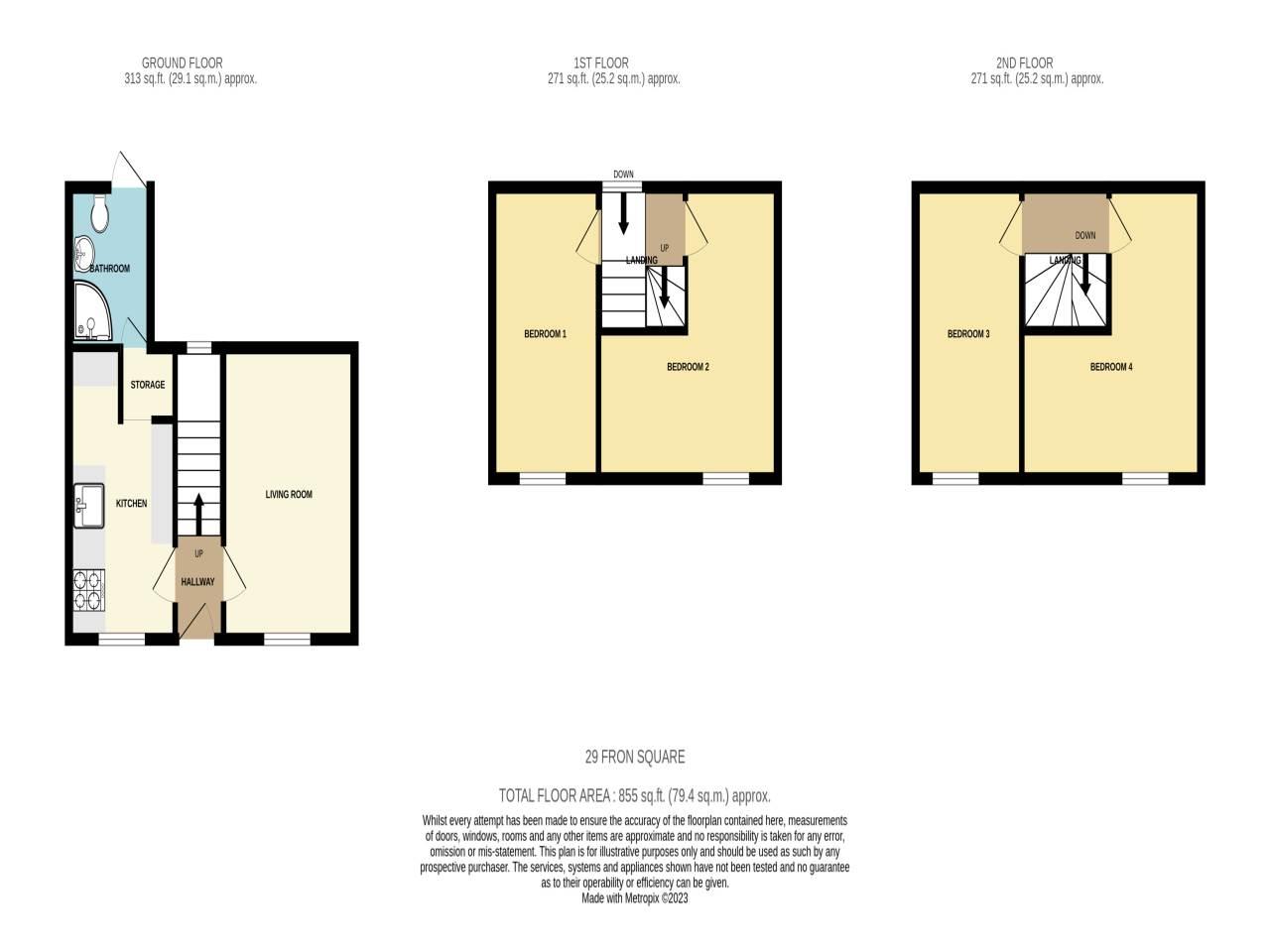 Floor plan of property