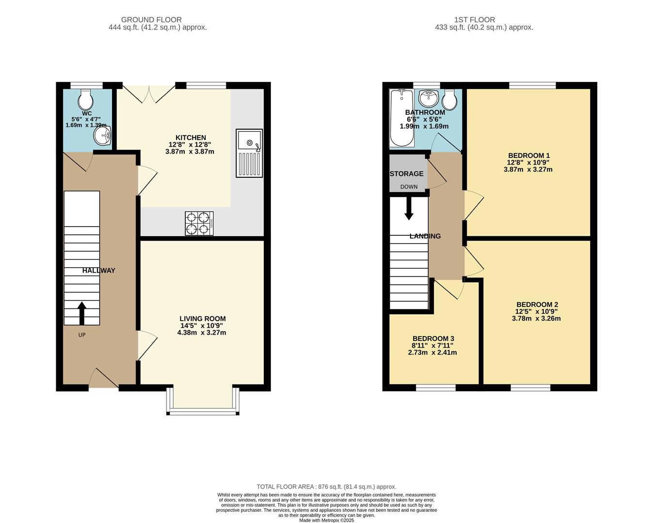 Floor plan of property