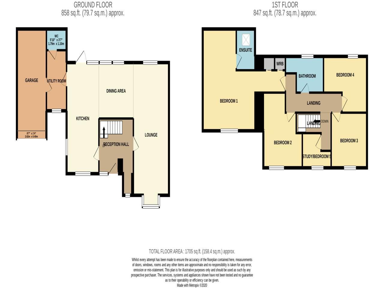 Floor plan of property