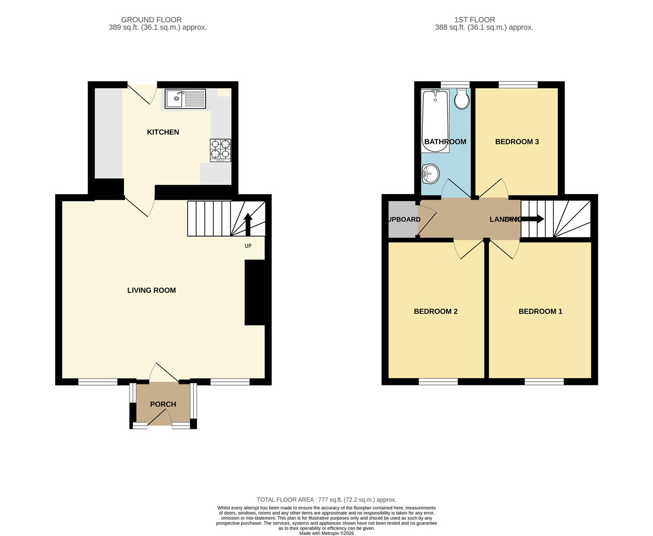 Floor plan of property