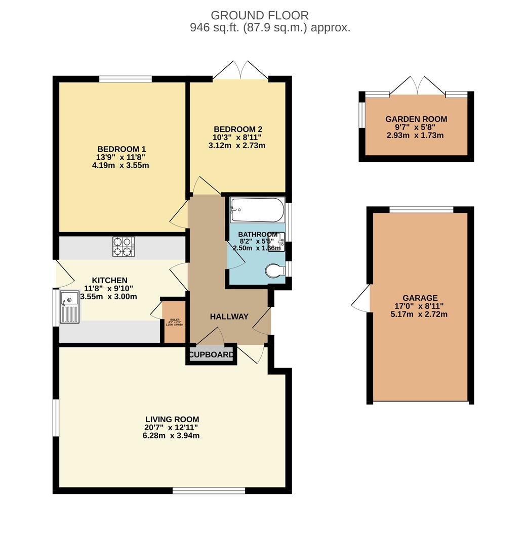 Floor plan of property