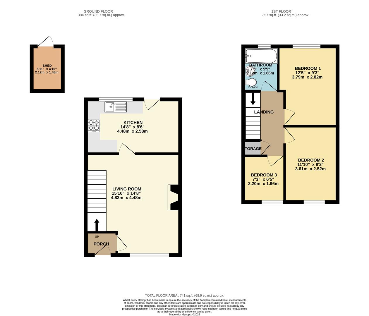 Floor plan of property