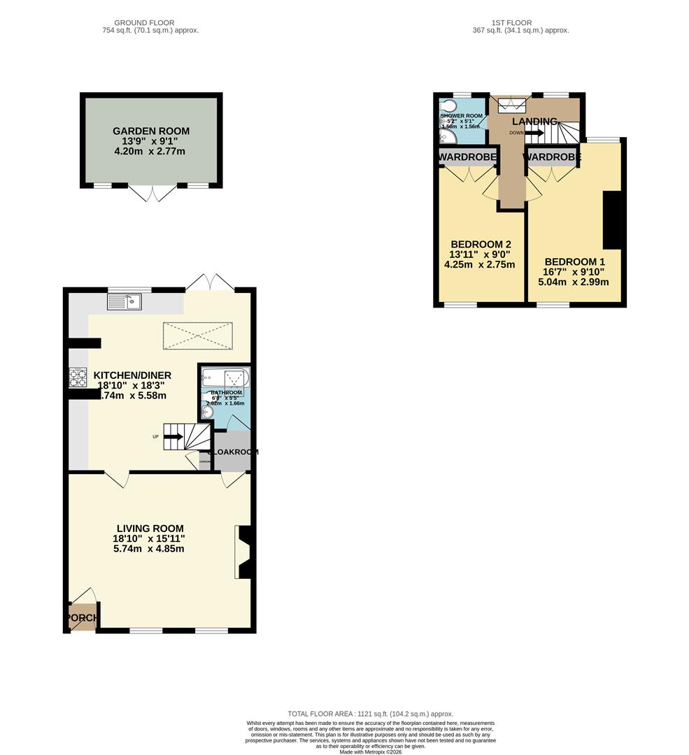 Floor plan of property