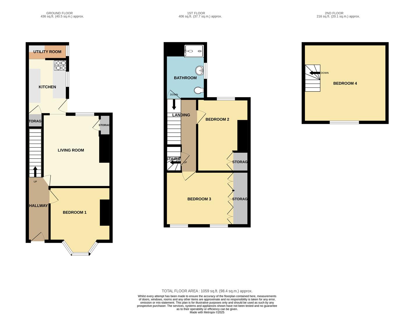 Floor plan of property