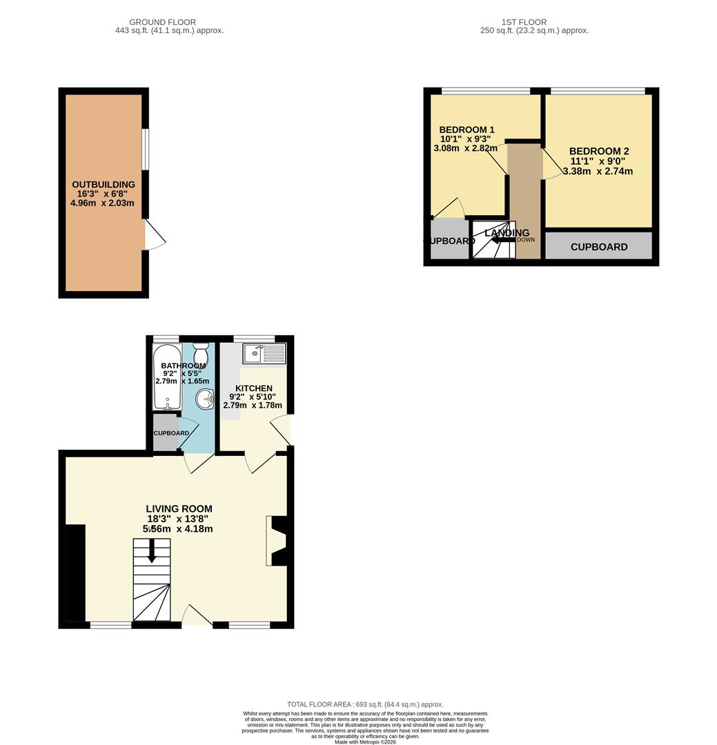 Floor plan of property