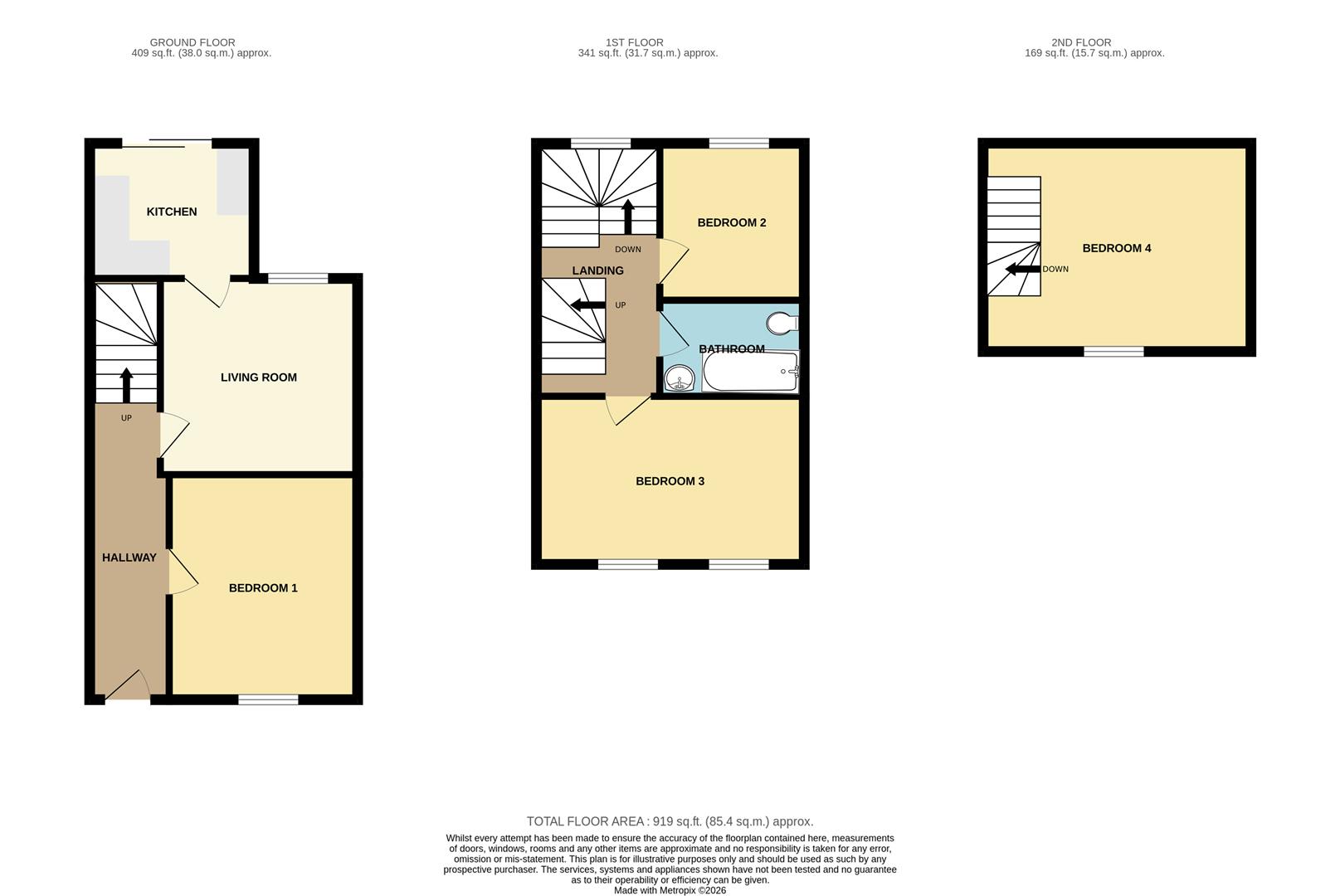 Floor plan of property