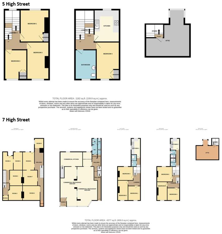 Floor plan of property