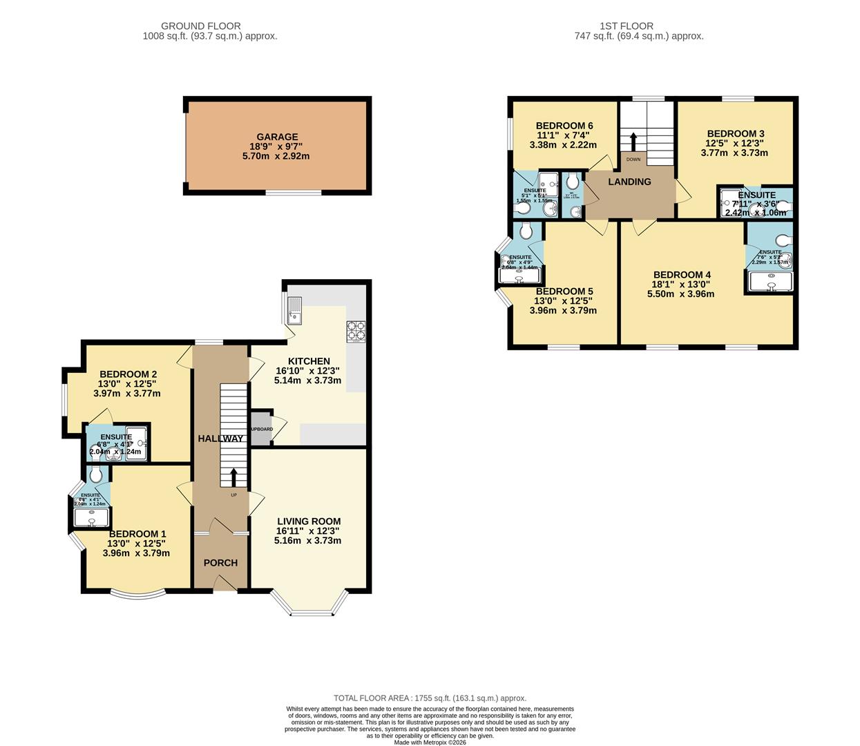 Floor plan of property