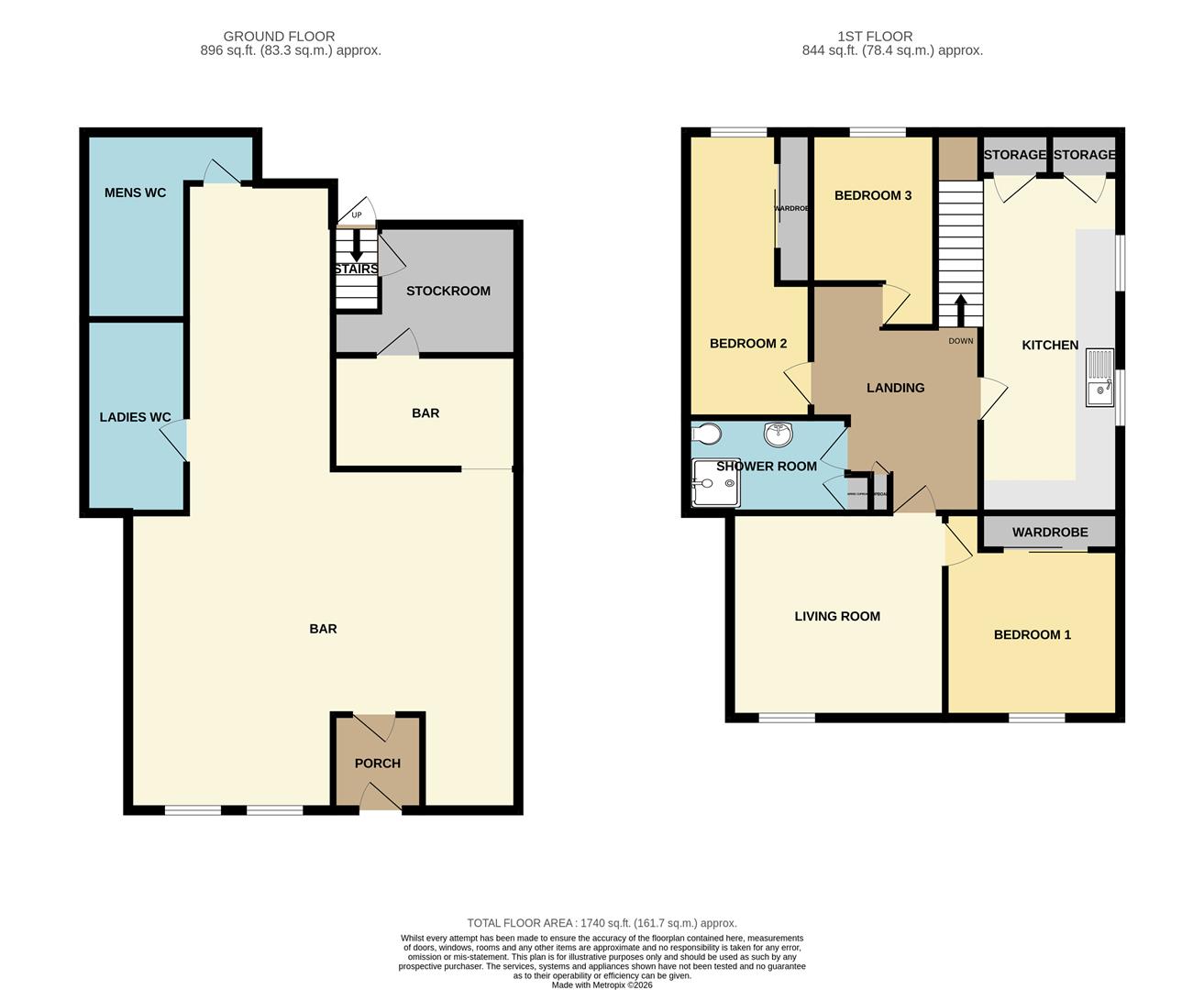 Floor plan of property
