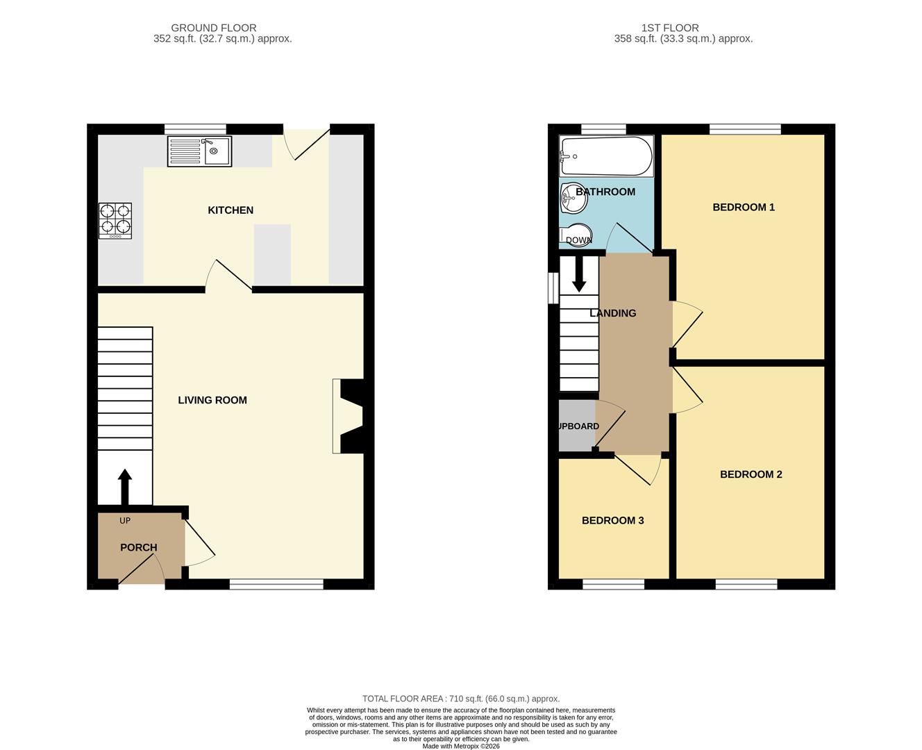 Floor plan of property