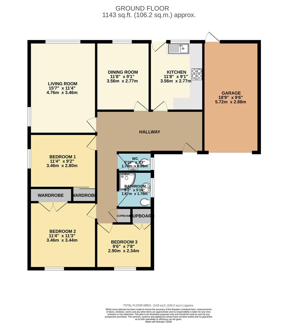 Floor plan of property