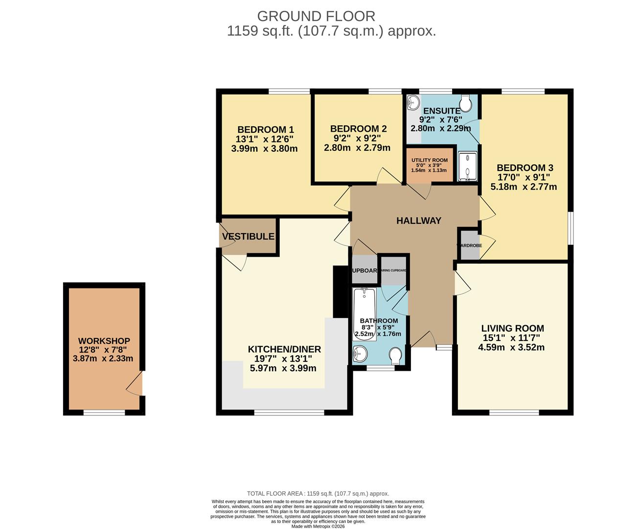 Floor plan of property